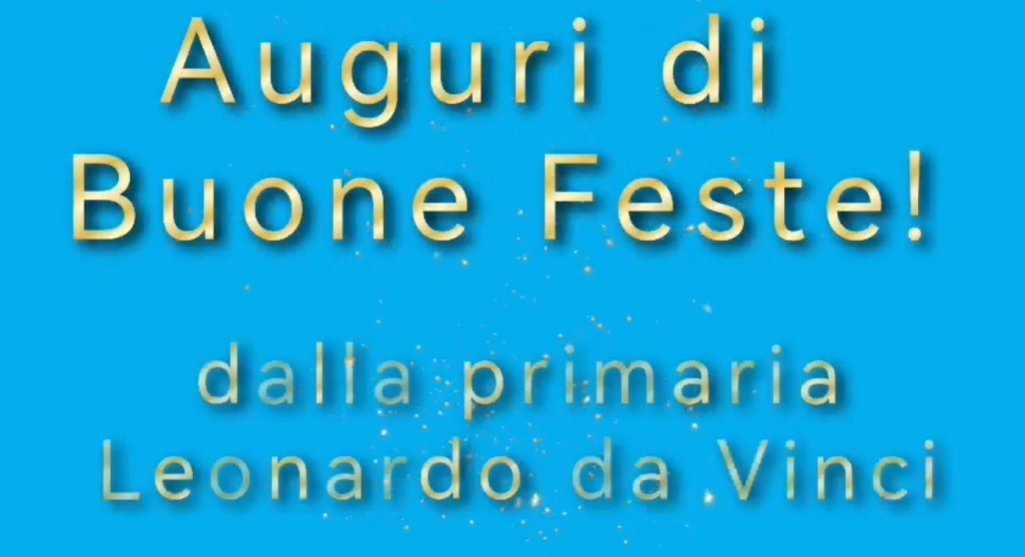 Buon Natale dalla primaria Leonardo da Vinci